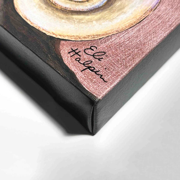 Eli Halpin Snail Shells 12x12 Canvas Print