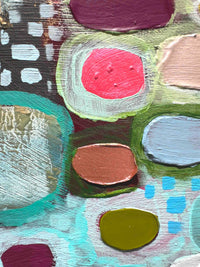 "Visionary" 11.75in x 11.75in Original Oil Painting By Eli Halpin