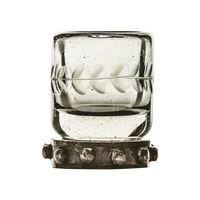 Jan Barboglio Set/2 Zackshot Glass