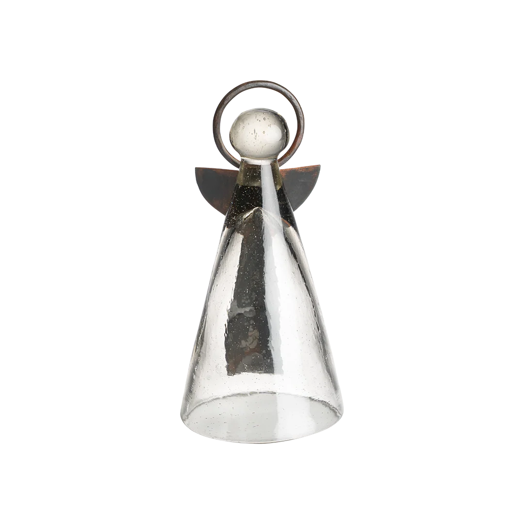 Jan Barboglio Zapotec-ITA Angel w/iron Forged Wings & Halo