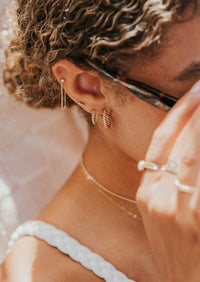 Ophelia Hoops | 14kt Gold Fill + Sterling Silver