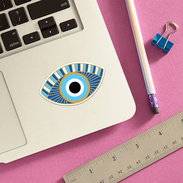 Evil Eye Die Cut Sticker