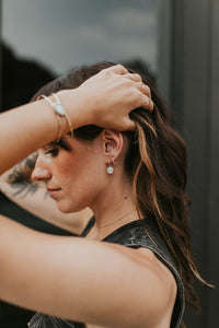Ophelia Hoops | 14kt Gold Fill + Sterling Silver