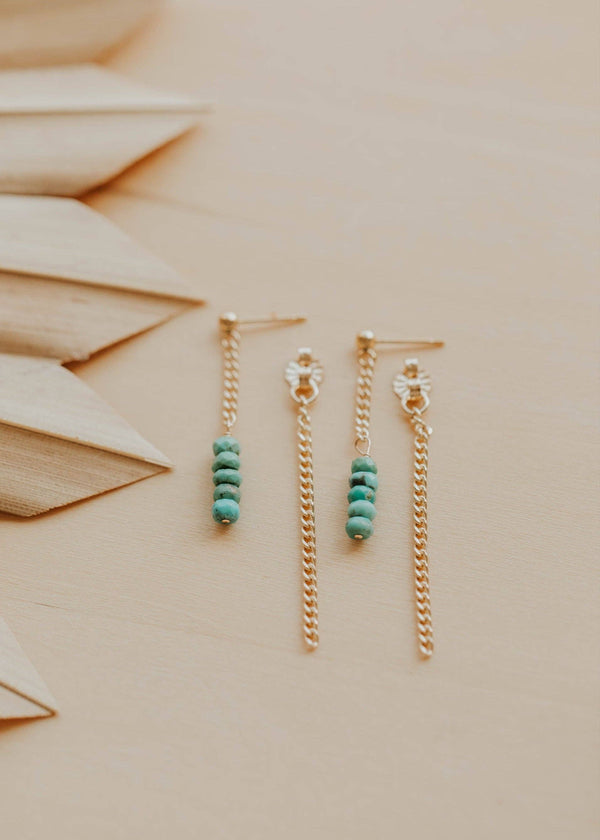 Mara Drops | 14kt Gold Fill + Sterling Silver