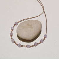 VIBE NECKLACE | KUNZITE MULTI STONE