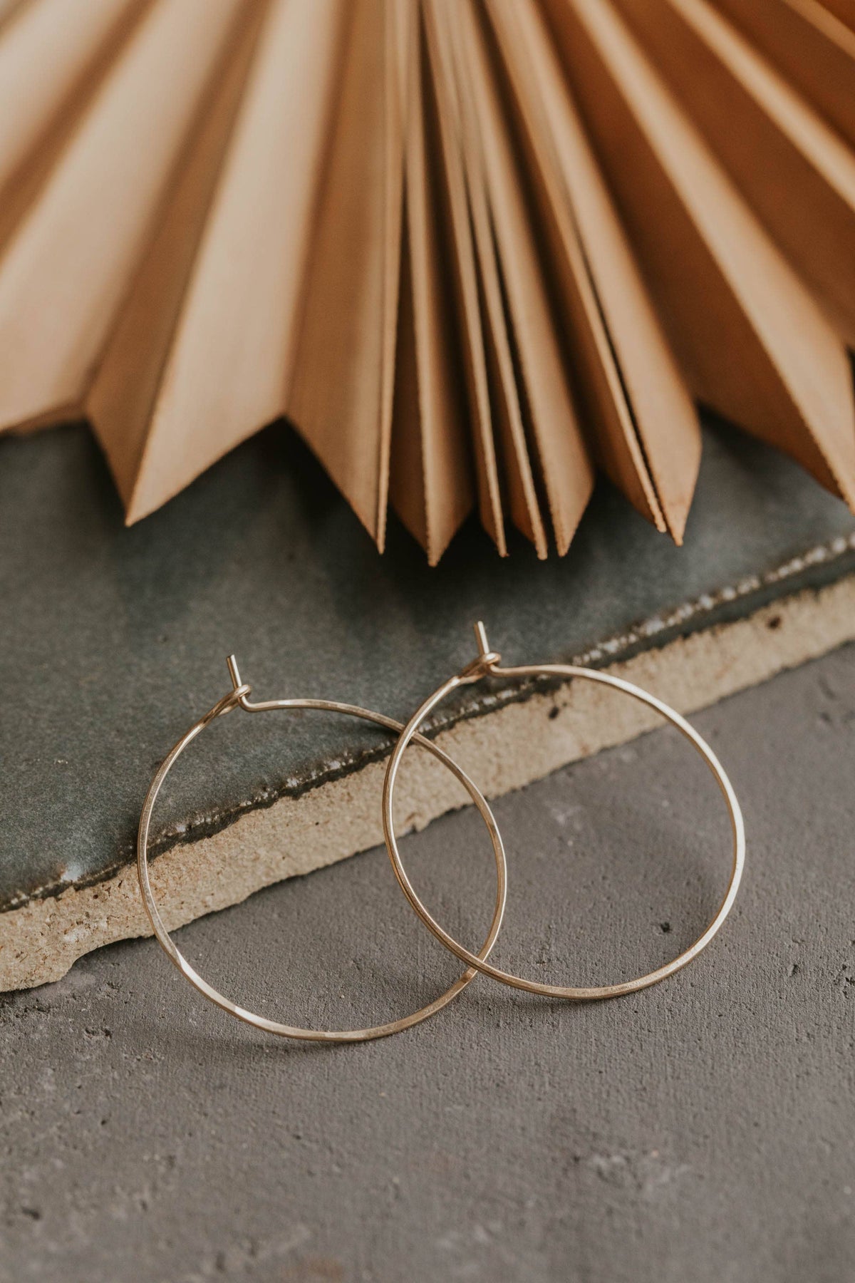 Cypress Hoops | 14kt Gold Fill + Sterling Silver
