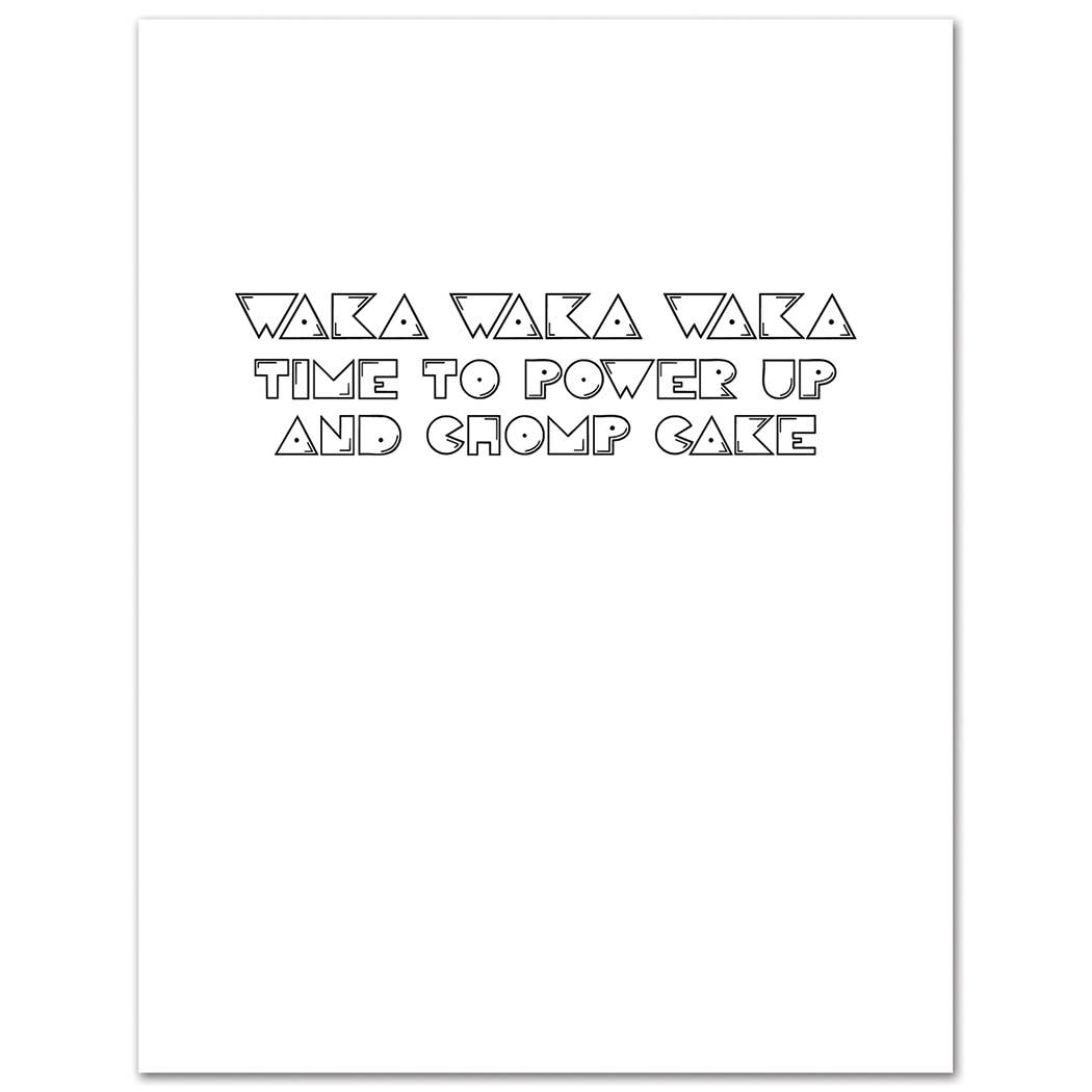 Retro Arcade Game Birthday Card