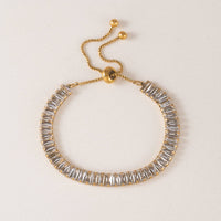 Prism Bracelet | Waterproof Crystal Bracelet | Gold Bracelet