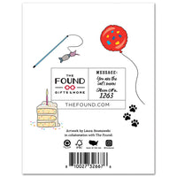 Taylor Cat's Meow Birthday Card