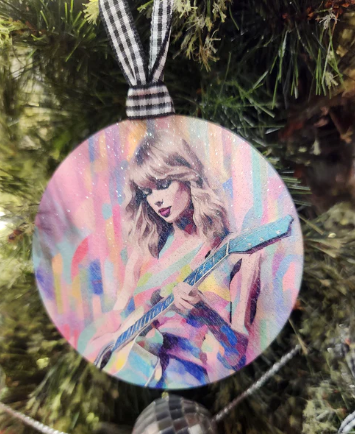 Taylor Watercolor Ornament