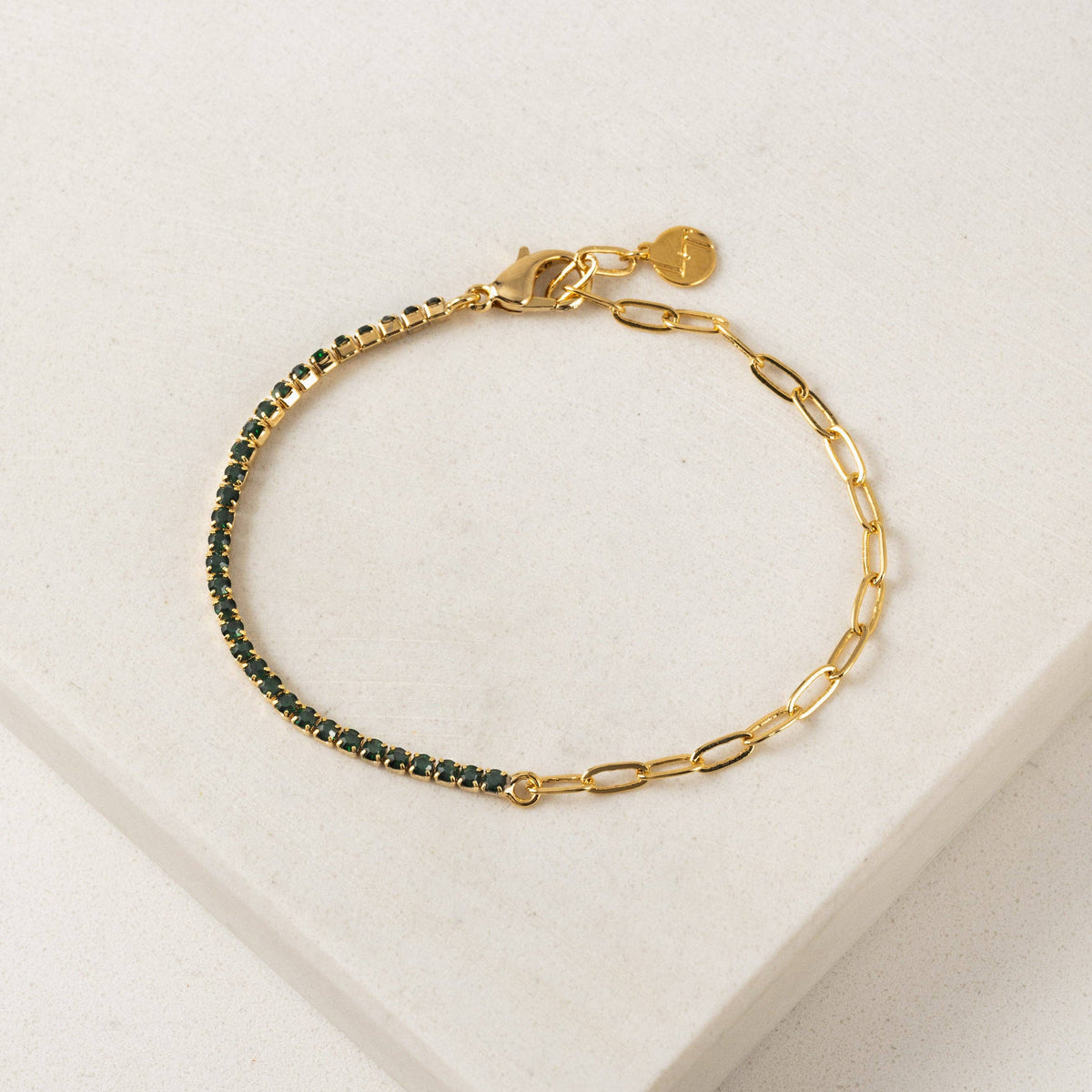 Tennis Paperclip Bracelet