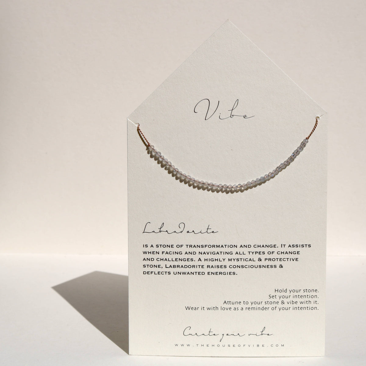 VIBE NECKLACE | LABRADORITE