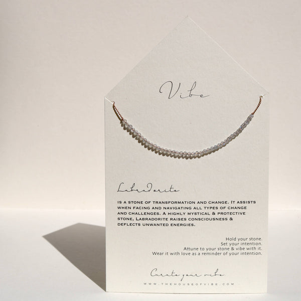 VIBE NECKLACE | LABRADORITE