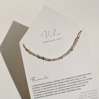 VIBE BRACELET | RAINBOW FLUORITE