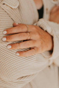 Revolve Ring | 14kt Gold Fill + Sterling Silver