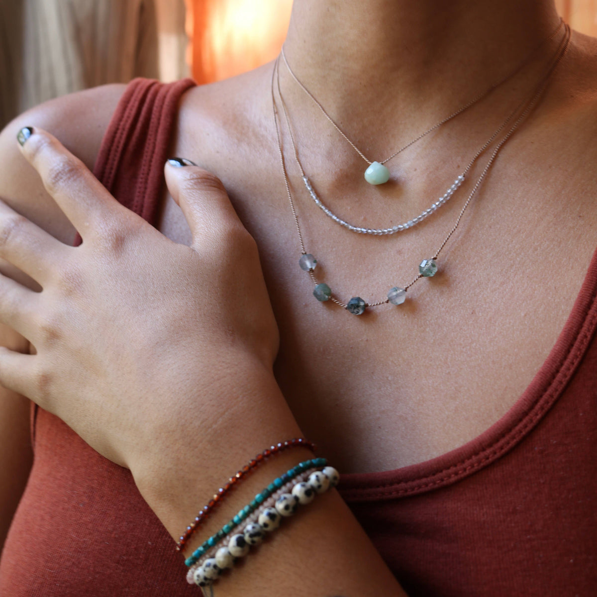 VIBE NECKLACE | LABRADORITE