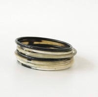 Natural Horn Bangle Set