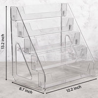 Acrylic Multi-Use Display (5 Pockets)