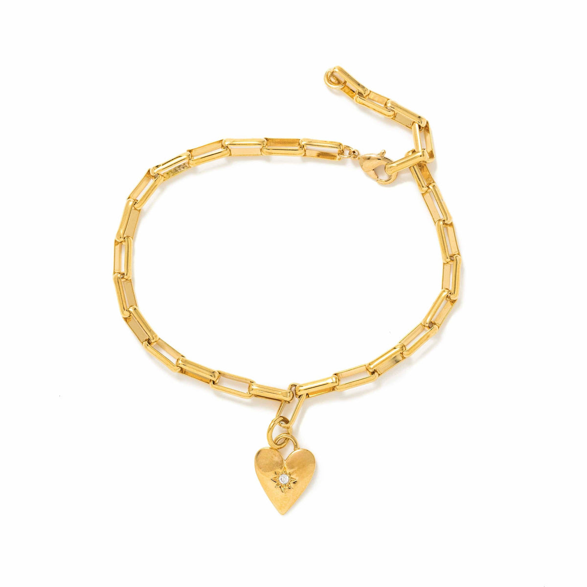 Verona Starburst Heart Bracelet