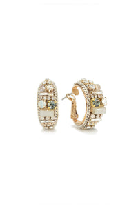 Charleston Hoop Earrings