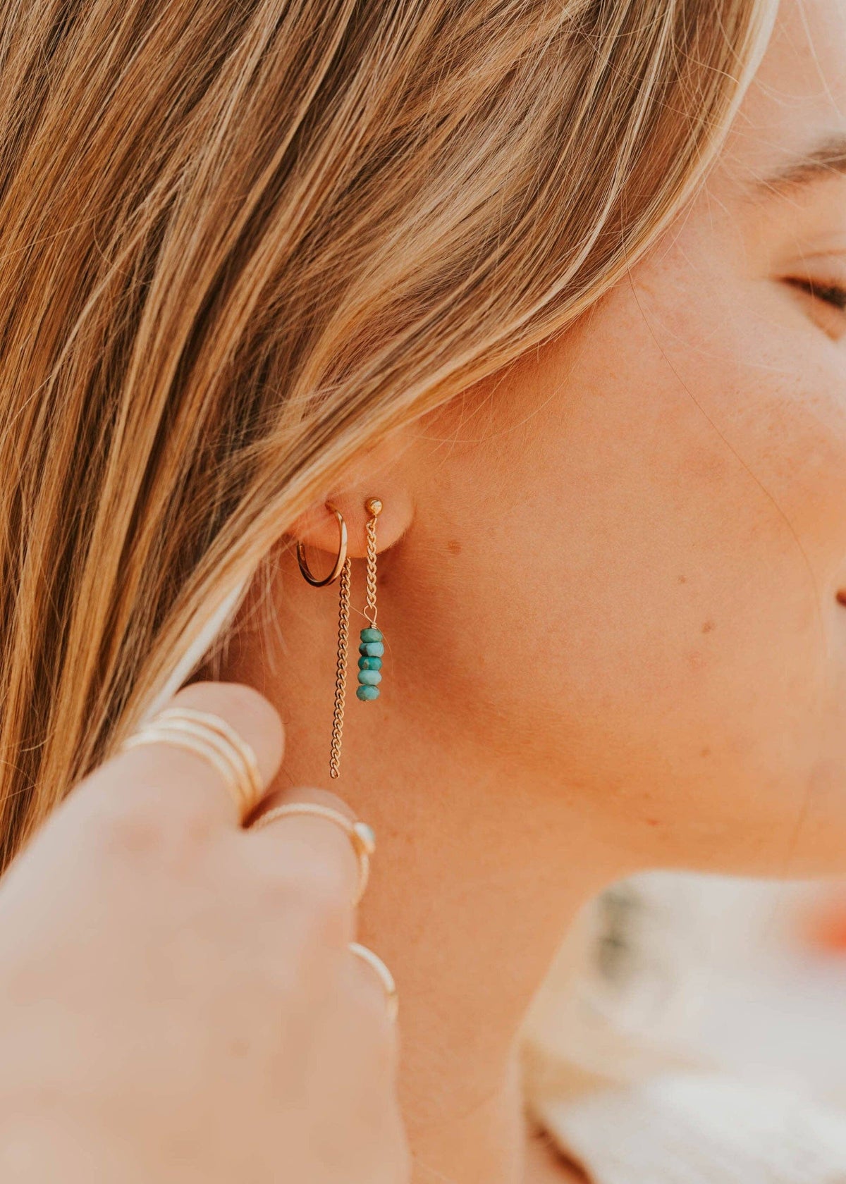 Mara Drops | 14kt Gold Fill + Sterling Silver