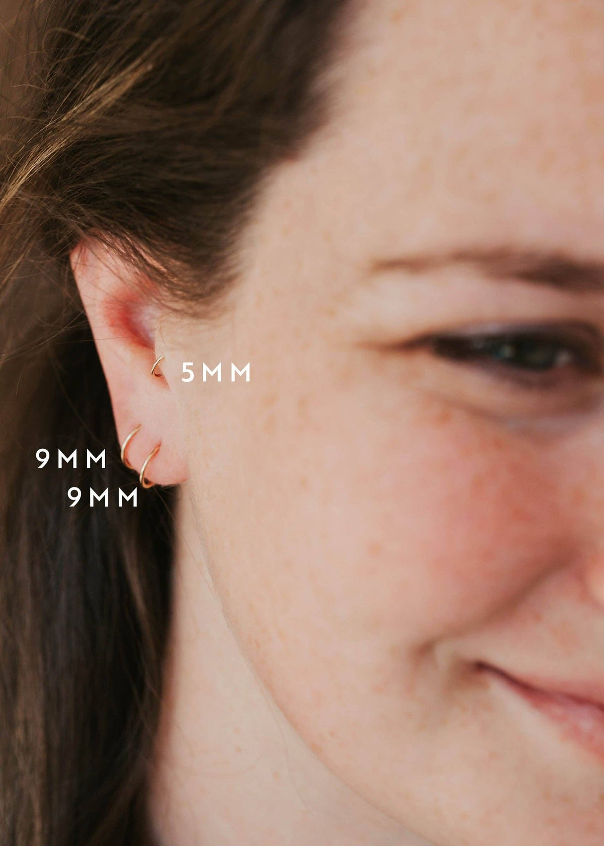 Tiny Hoops | 14kt Gold Fill + Sterling Silver