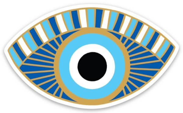 Evil Eye Die Cut Sticker