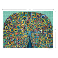 Peacock 1000 Piece Puzzle, Gift for Her