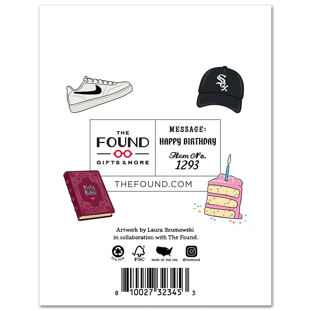 Pope Blessed Birthday Card