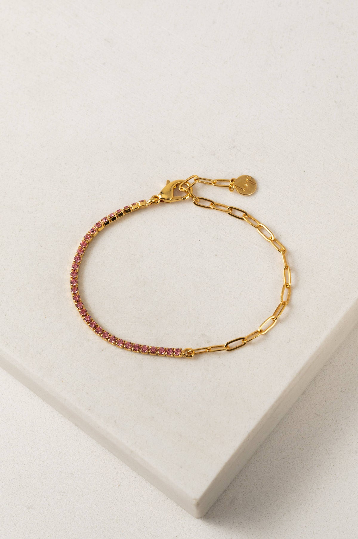 Tennis Paperclip Bracelet