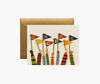 Congrats Pennants Card