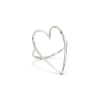Lovestruck Ring | Heart Band Ring | Gold Stacking Ring