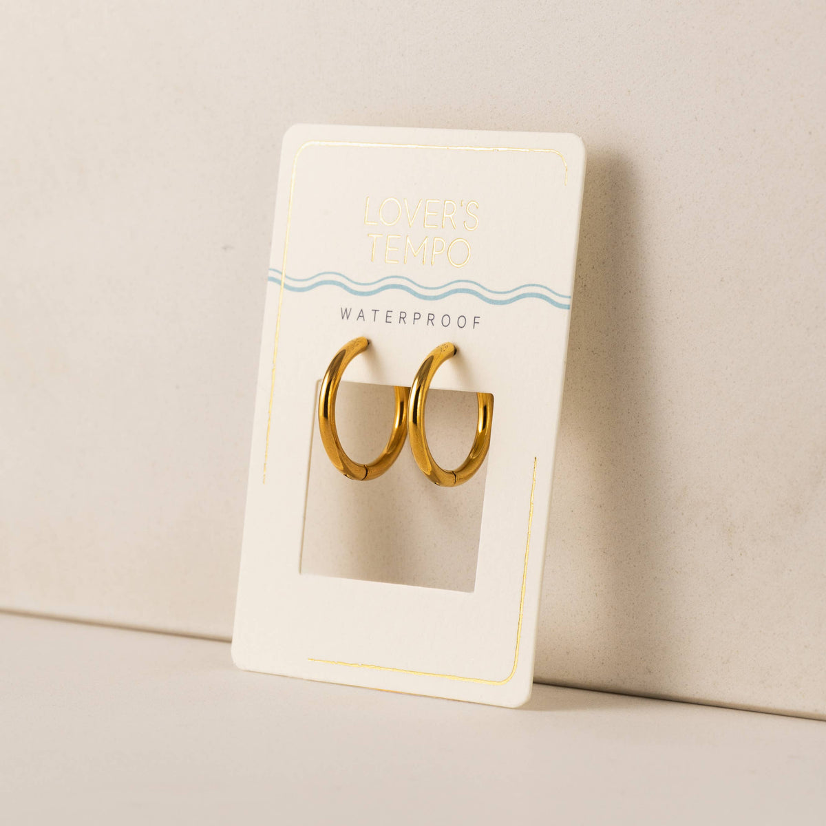 Tube 20mm Hoop Earrings