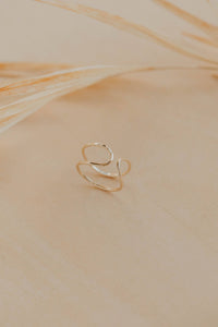 Revolve Ring | 14kt Gold Fill + Sterling Silver