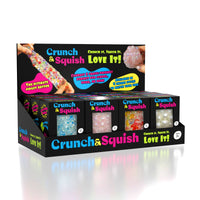 Crunch & Squish Crunchy Squishy Stress Ball Fidget Toy (Color Ships Assorted)