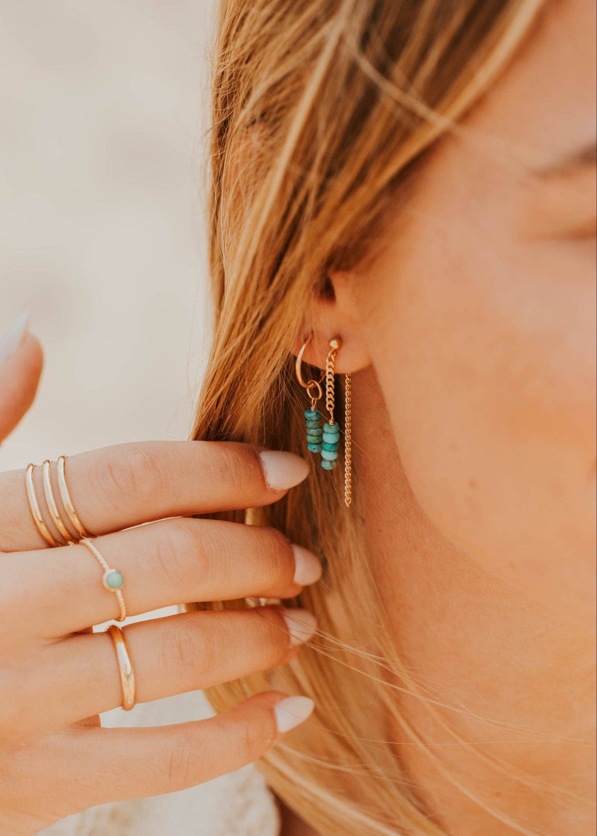Mara Drops | 14kt Gold Fill + Sterling Silver