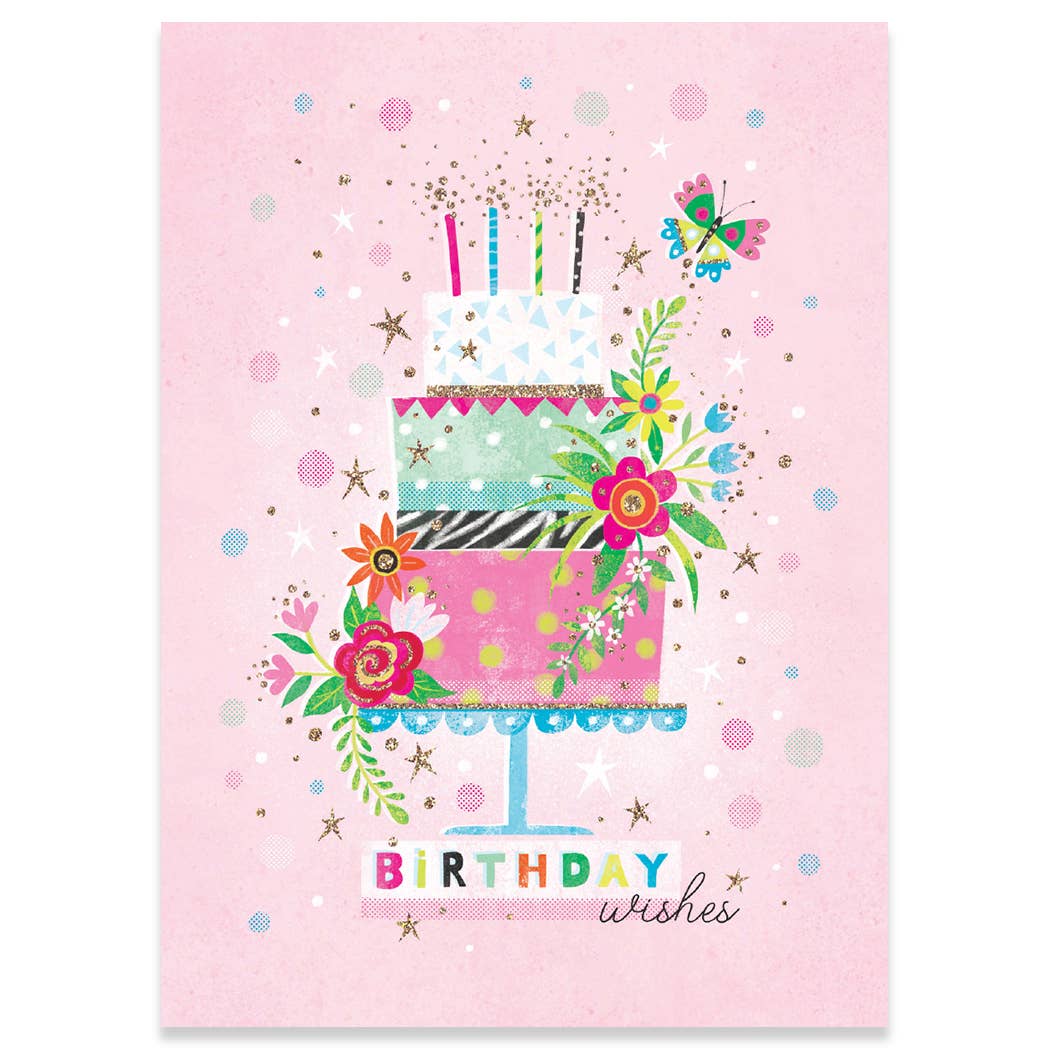 PINK CAKE | CARTE BIRTHDAY CARD