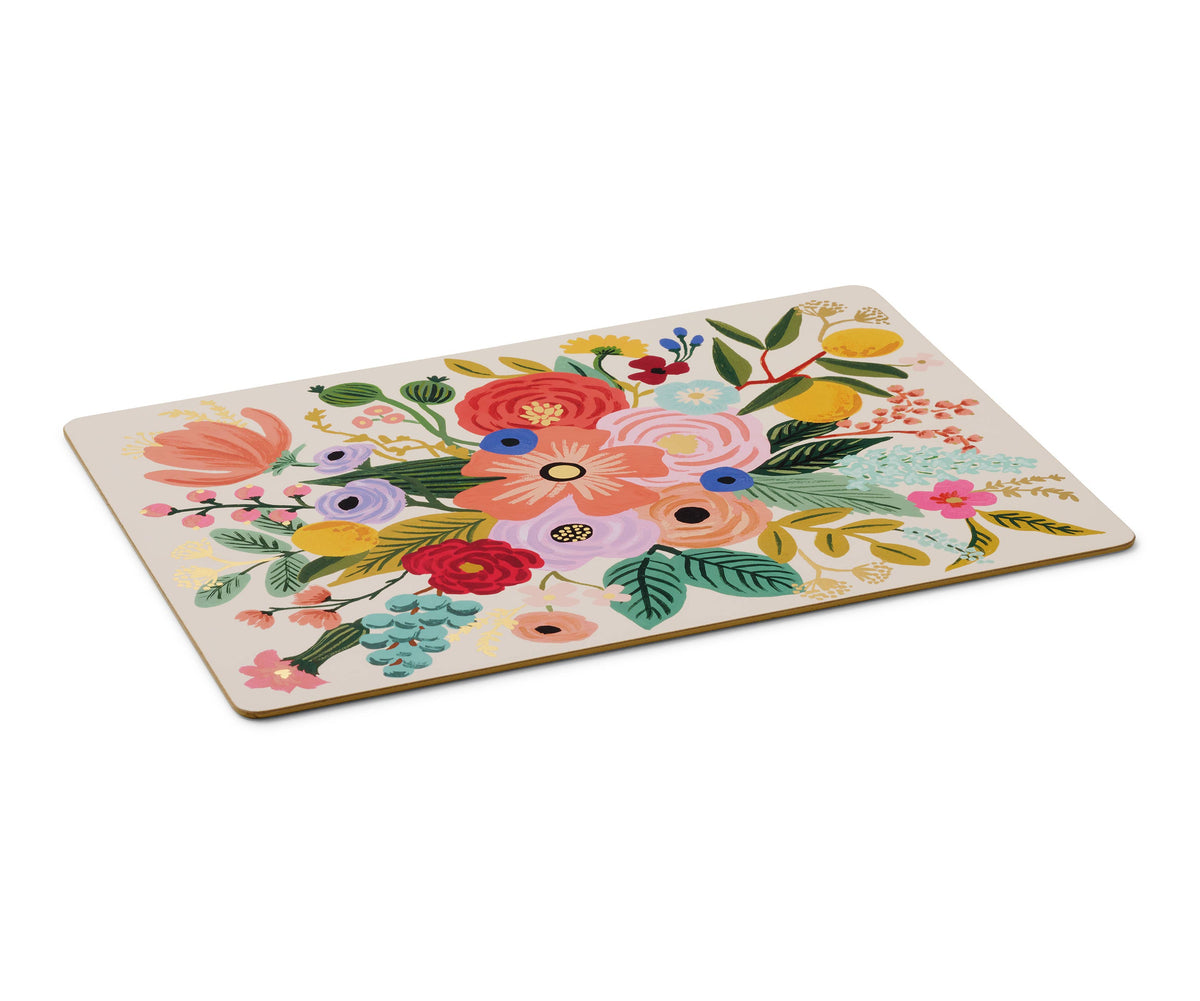 Garden Party Set of 4 Cork Placemats