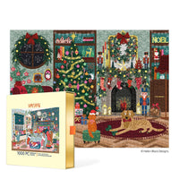 Festive Family Room 1000 Piece Puzzle Christmas Gift
