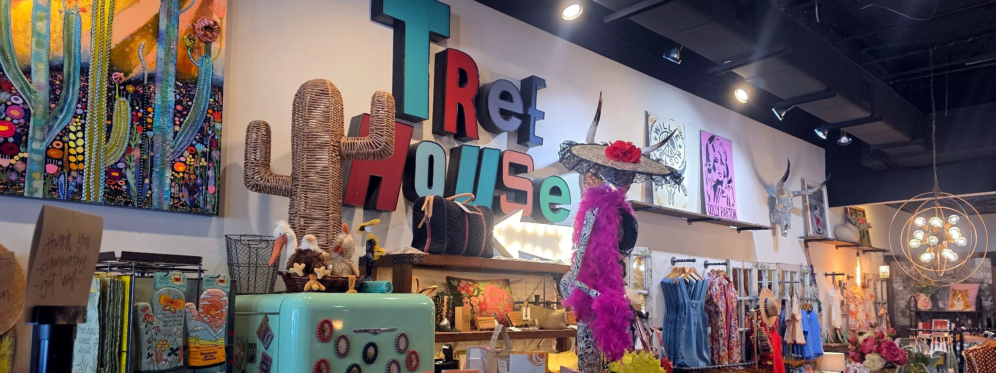 Inside The Tree House Boutique