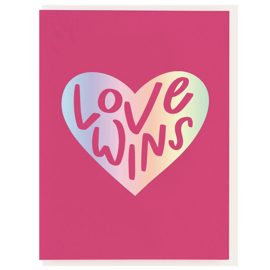 Love Wins Greeting Card