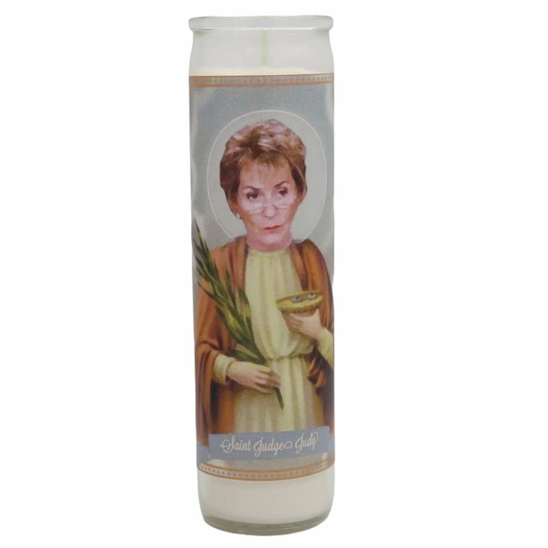 Judge Judy Devotional Prayer Saint Candle
