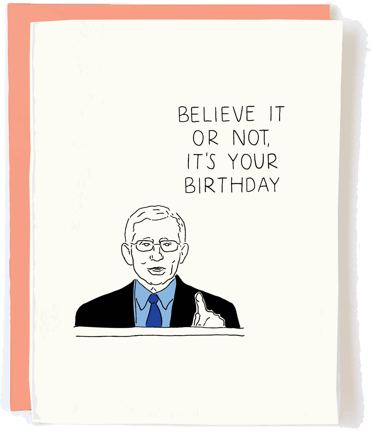 Dr Fauci Birthday Card