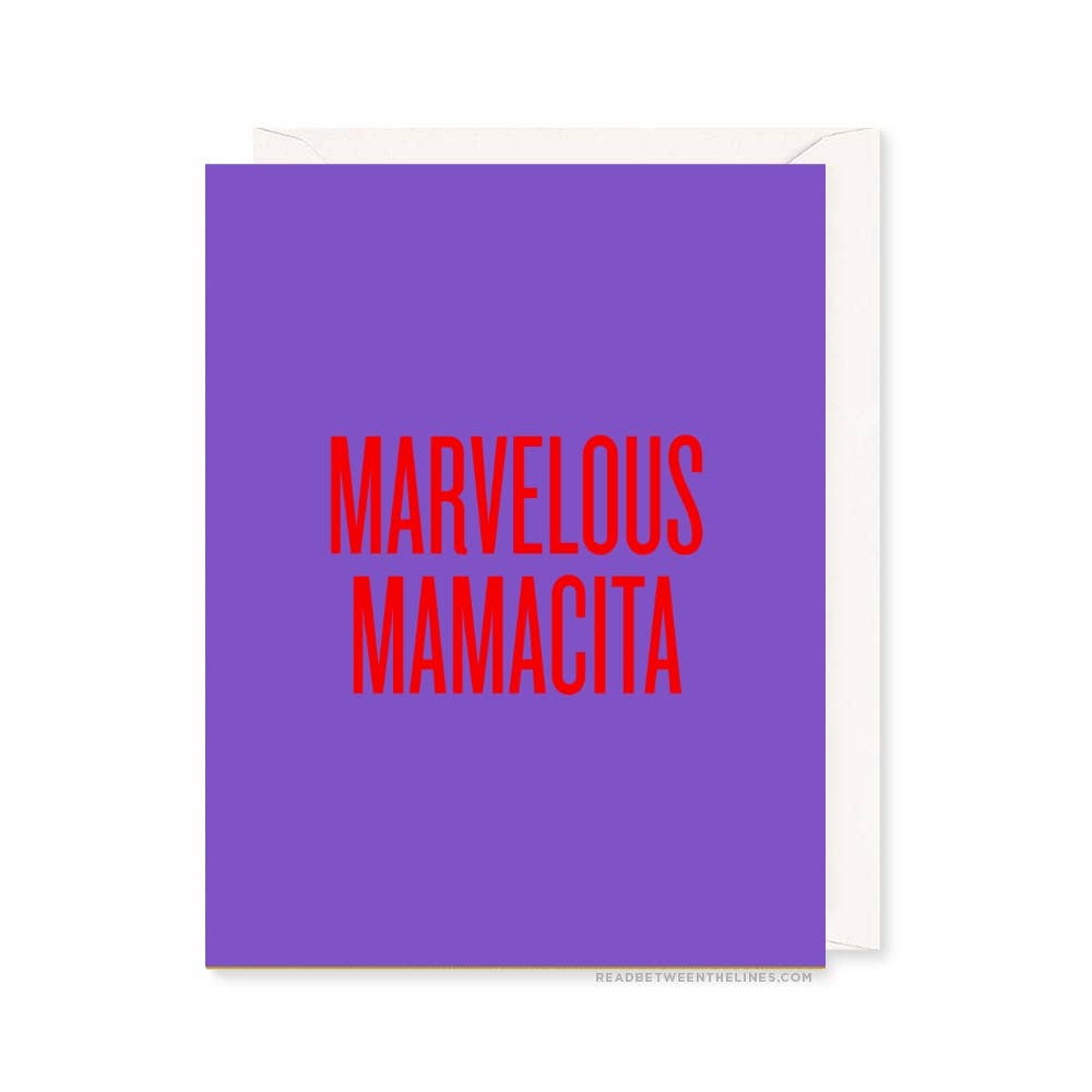 Marvelous Mamacita Card