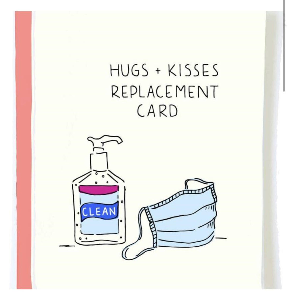 Hugs and Kisses Replacement Card Greeting Card