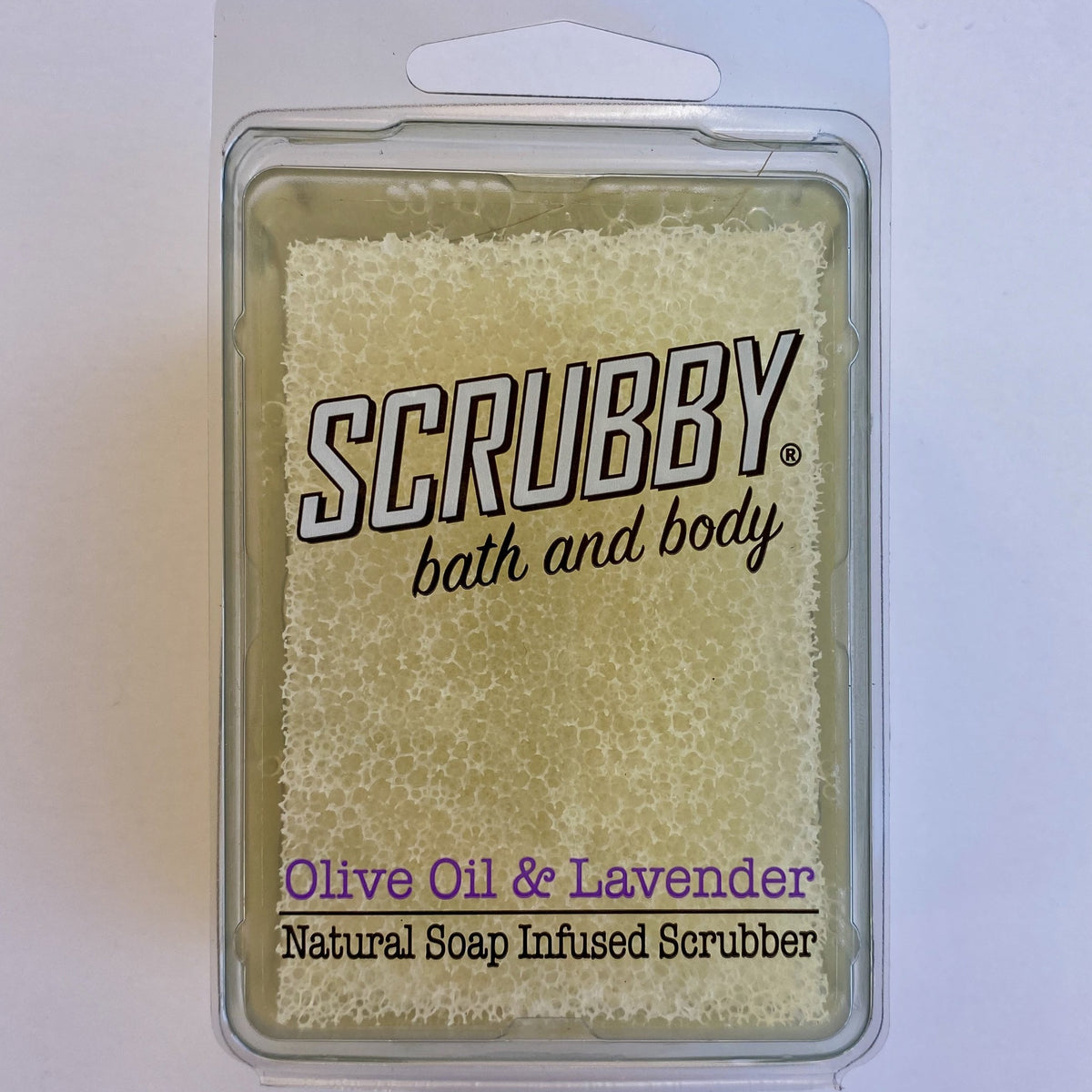 Scrubby Soap Olive Oil and Lavender