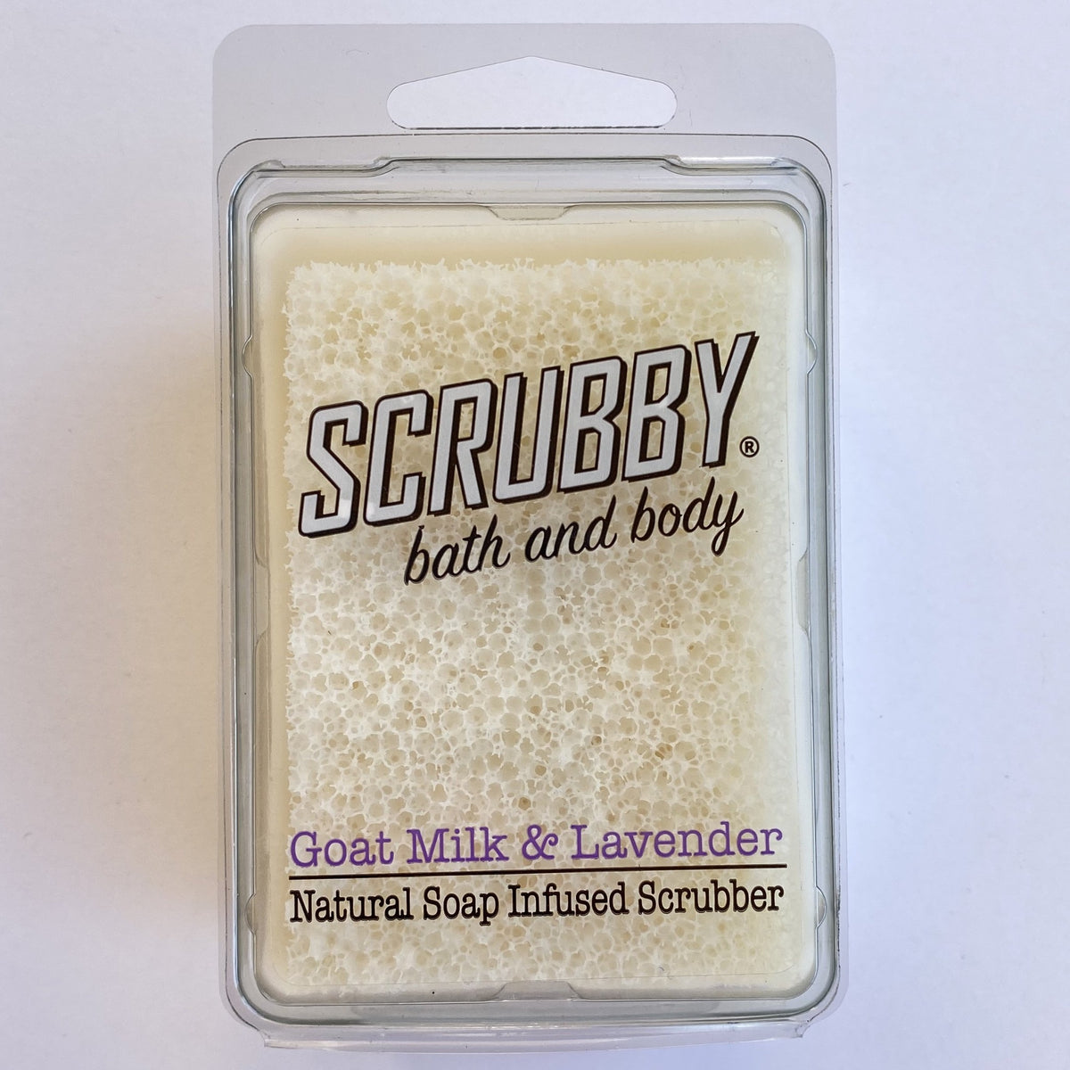 Scrubby Soap Goat Milk and Lavender
