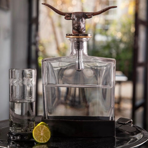 Jan Barboglio Nueces Longhorn Decanter