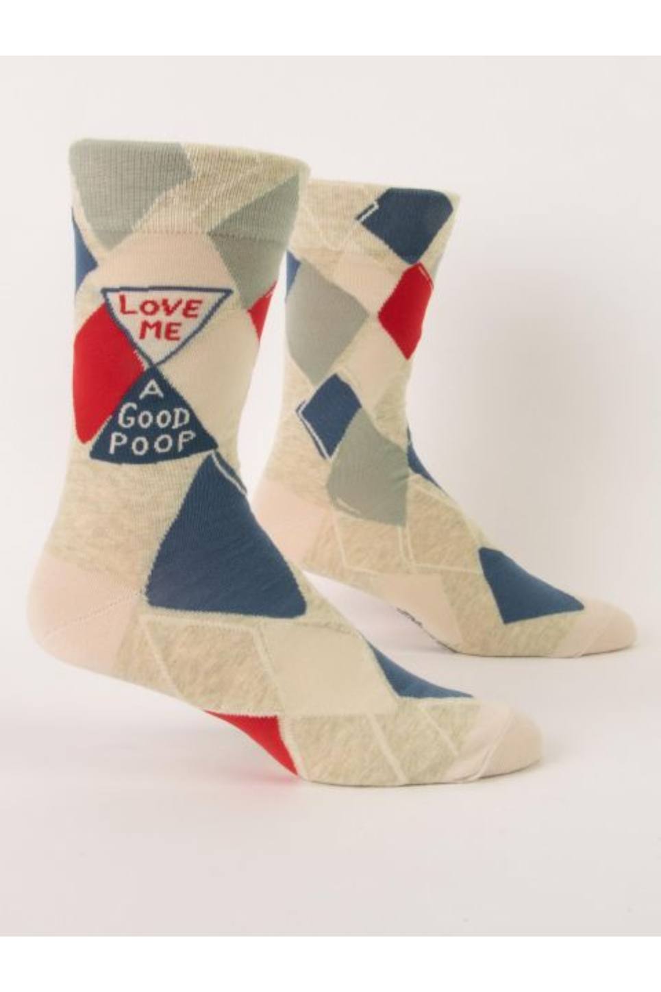Love Me A Good Poop Men's Crew Socks