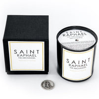 SAINT Raphael the Archangel Candle Mount Ararat 8.5oz